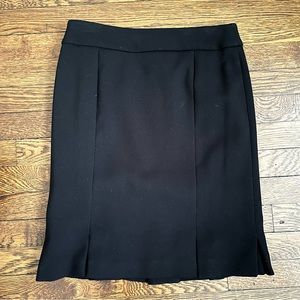Black Knee height work skirt